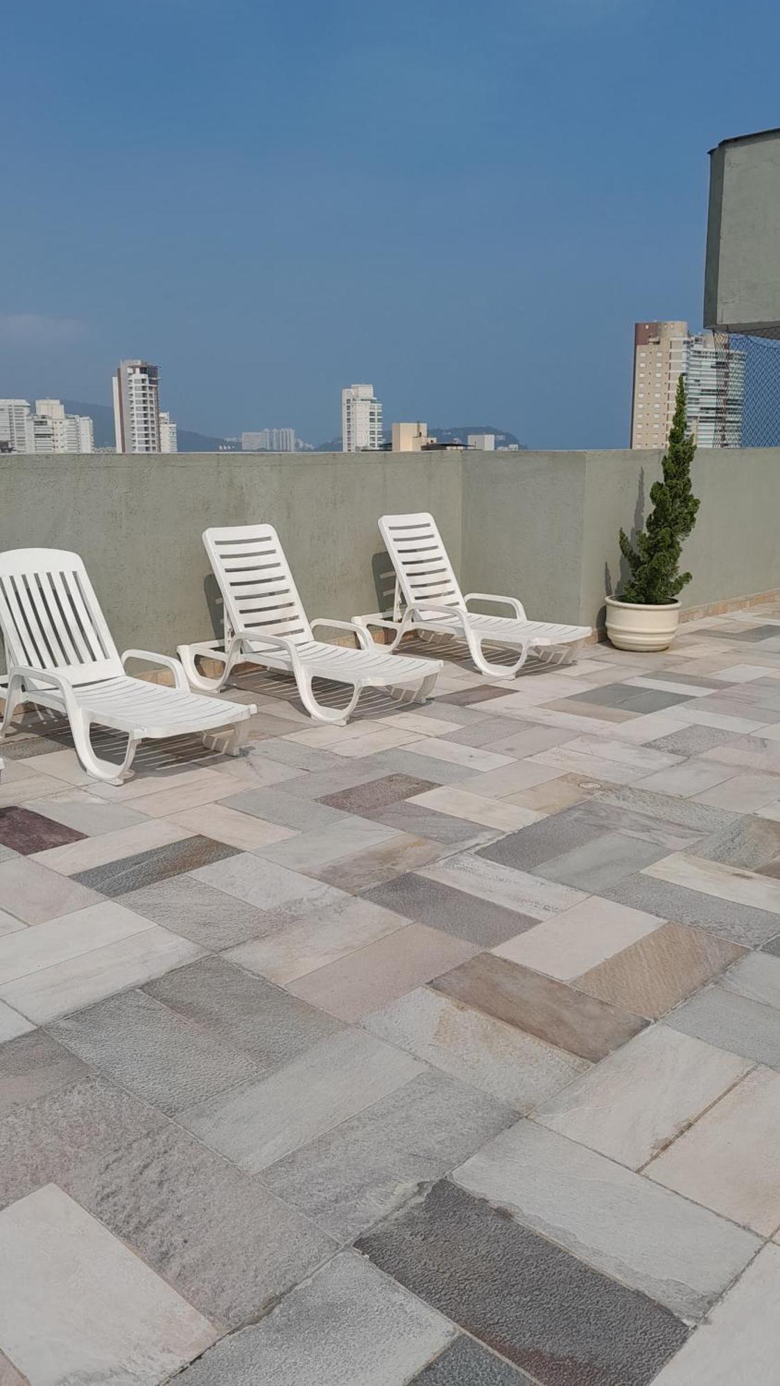 Biwa Condominio Cm Piscina, 1Garagem, Wi-Fi 300 Mega, Central De Vigilancia Remota , Centro Do Guaruja Proximo A Praia E Comercio, Horarios Check-In E Check-Out Flexiveis エクステリア 写真